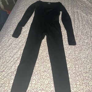 Tiktok shop Yizhen Long Sleeve Ribbed Jumpsuit